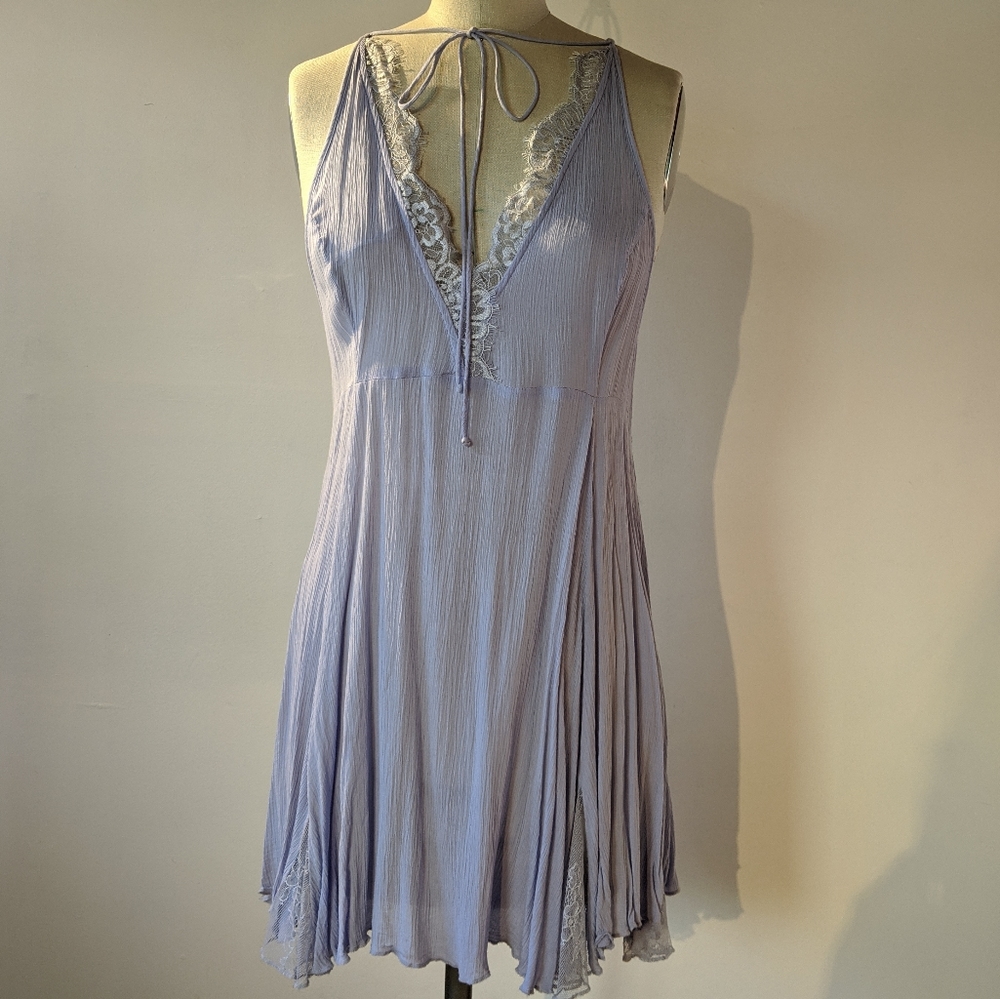 Free People Lavender Slip Dress